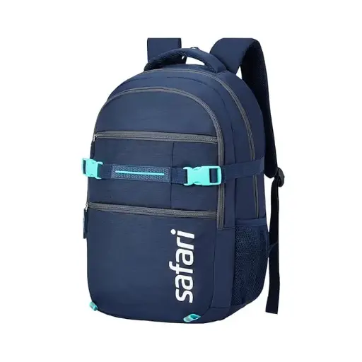 Safari Surge Laptop Bag, 30 Ltrs, 2 Compartments, 2 Front Smart Organizers, Water Resistant, College Bag for Men & Women, School Bags for Boys & Girls, Laptop/Office Backpack for Men & Women